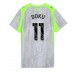 Manchester City Jeremy Doku #11 Tredjedrakt Dame 2025-26 Korte ermer